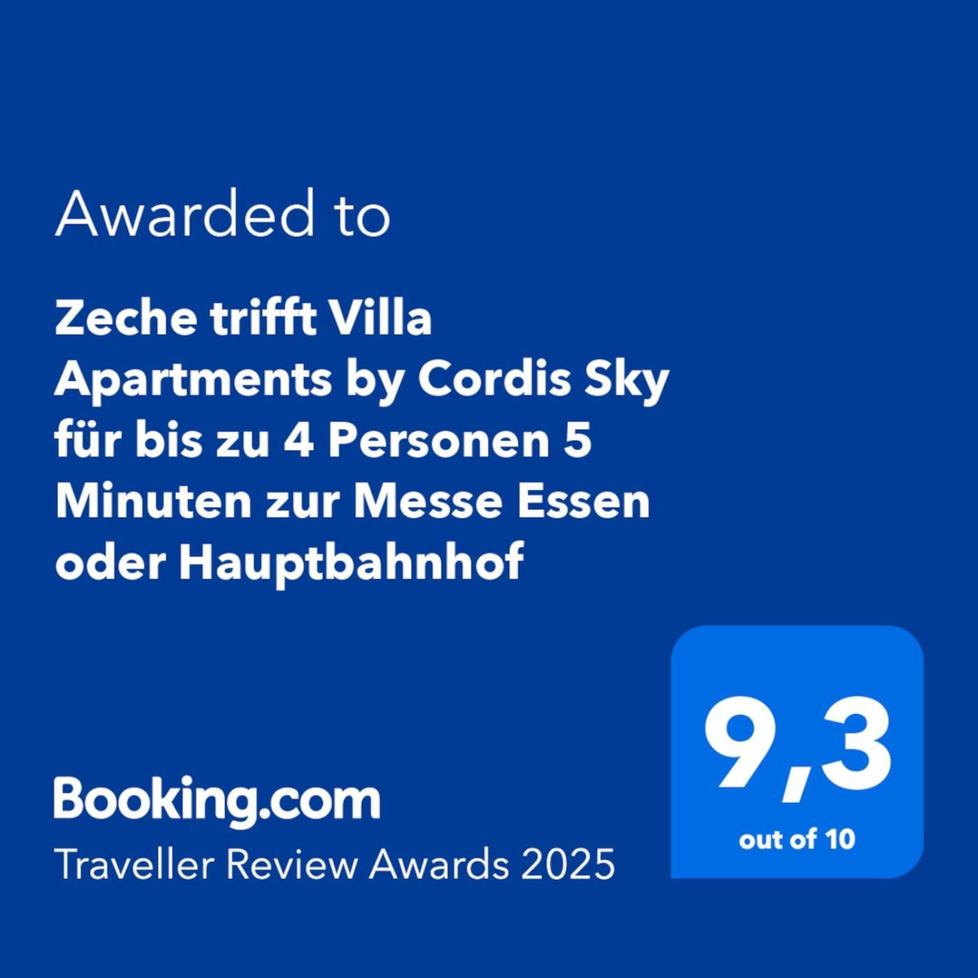 Zeche Trifft Villa Apartments By Cordis Sky Fuer Bis Zu 4 Personen 5 Minuten Zur Messe Essen Oder Hauptbahnhof Εξωτερικό φωτογραφία
